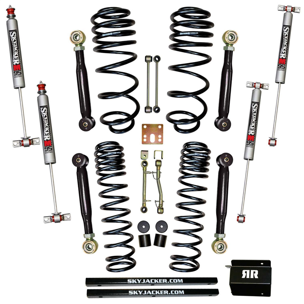 Skyjacker TJ253K-SVX-M 2.5IN. KIT; 2003 TJ; VALUE FLEX for Select Jeep TJ, Jeep Wrangler