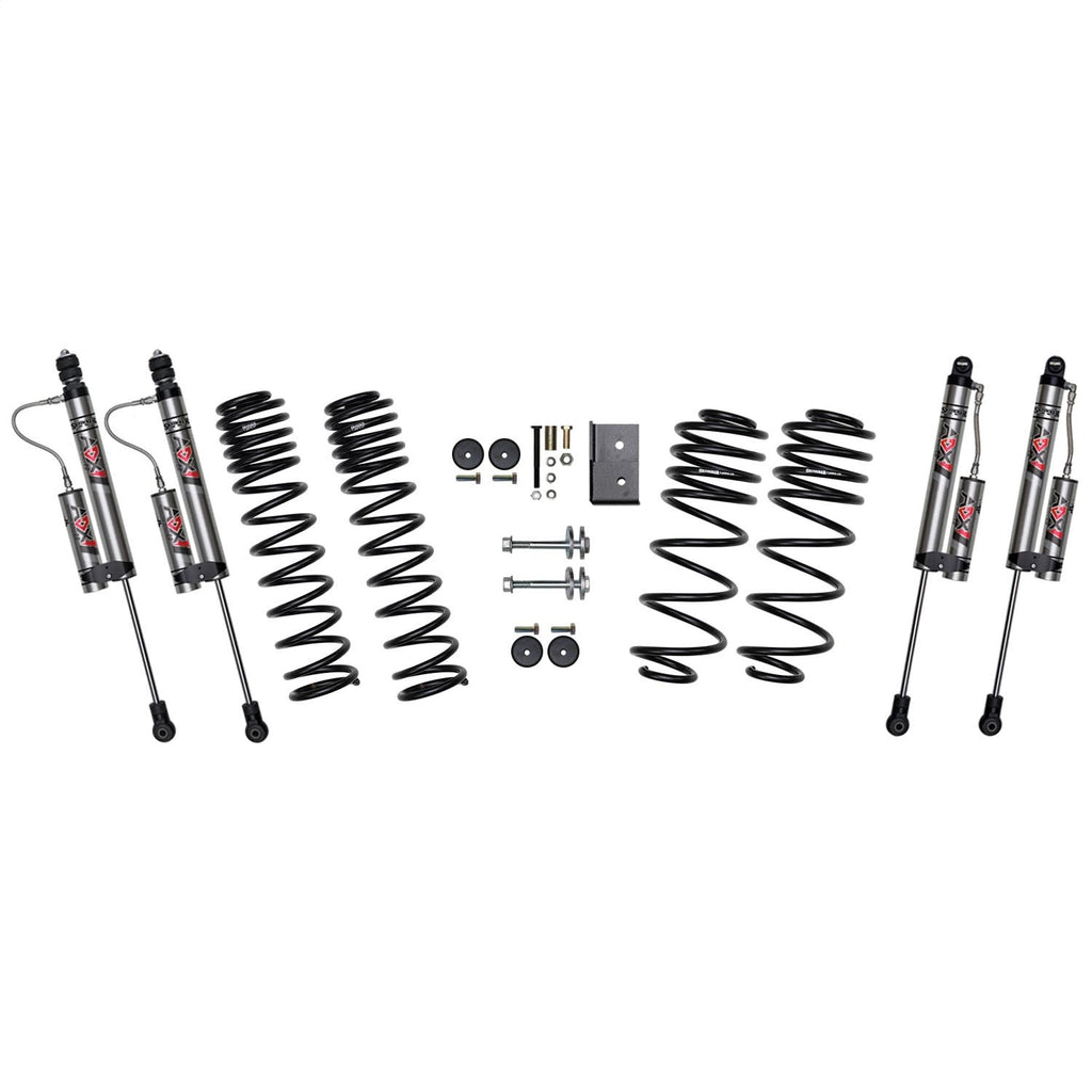 Skyjacker TJ25BKXLT 2.5 in. Suspension Lift System With ADX 2.0 Remote Reservoir Shocks. for Select Jeep TJ, Jeep Wrangler