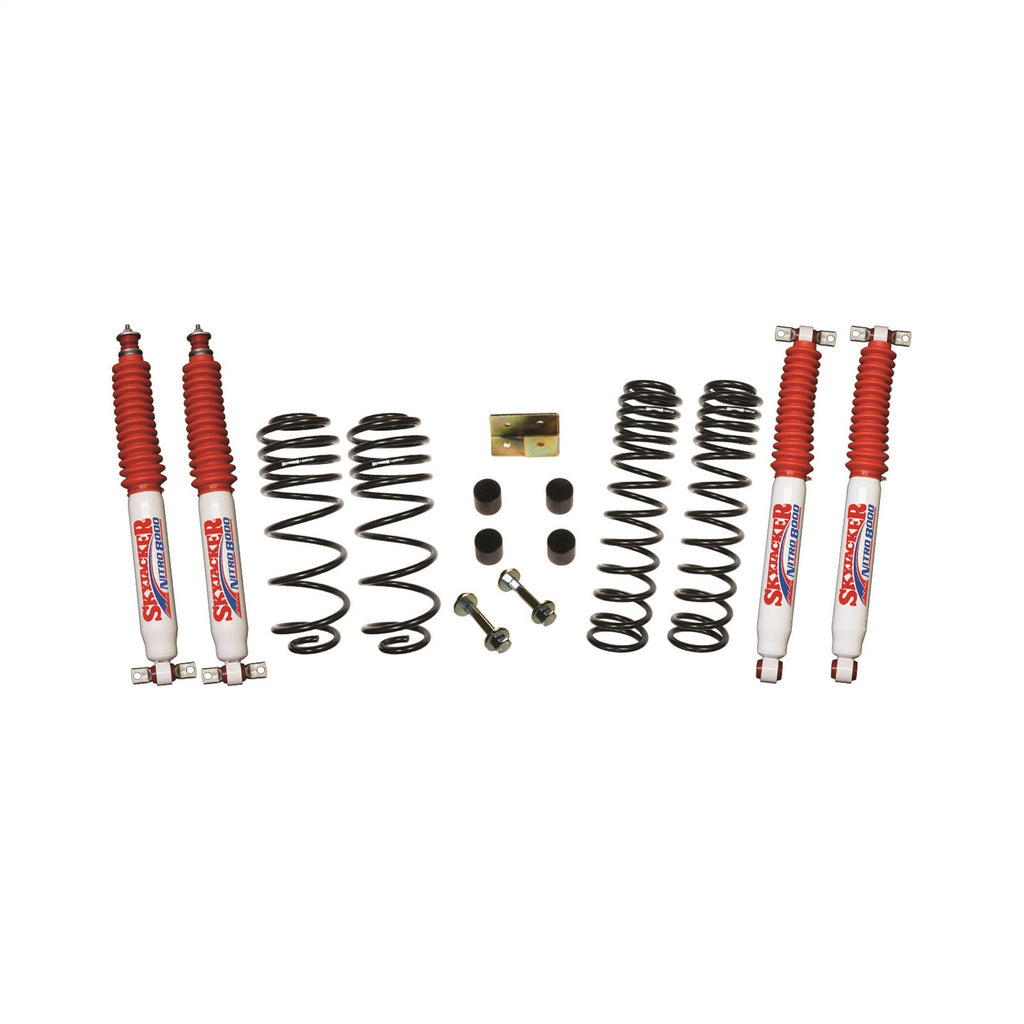 Skyjacker TJ25BPNLT Long Travel Series Suspension Lift Kit w/Shocks for Select Jeep TJ, Jeep Wrangler