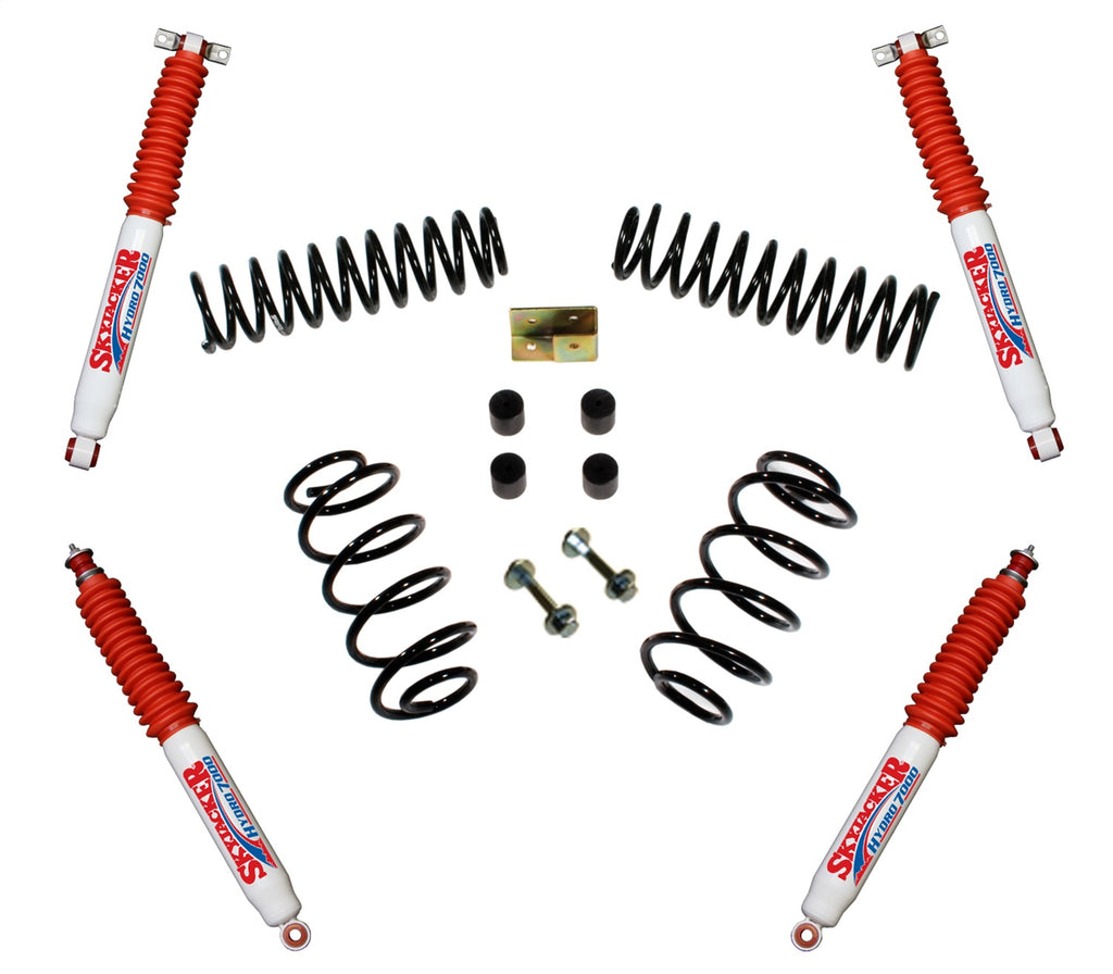 Skyjacker TJ30BPH Suspension Lift Kit w/Shock for Select Jeep TJ, Jeep Wrangler