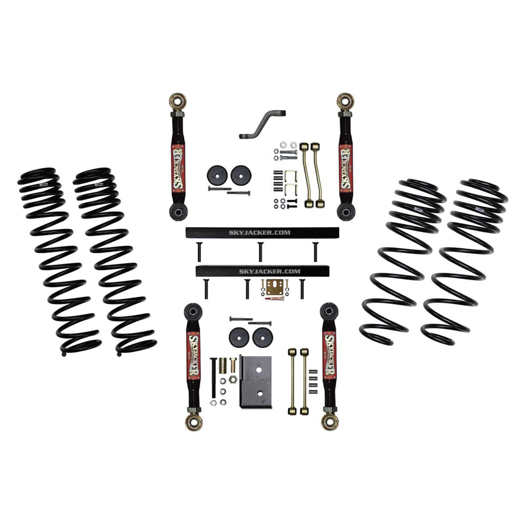 Skyjacker TJ401BLTX 4 in. Component Box With Dual Rate Long Travel Coil Springs. for Select Jeep TJ, Jeep Wrangler