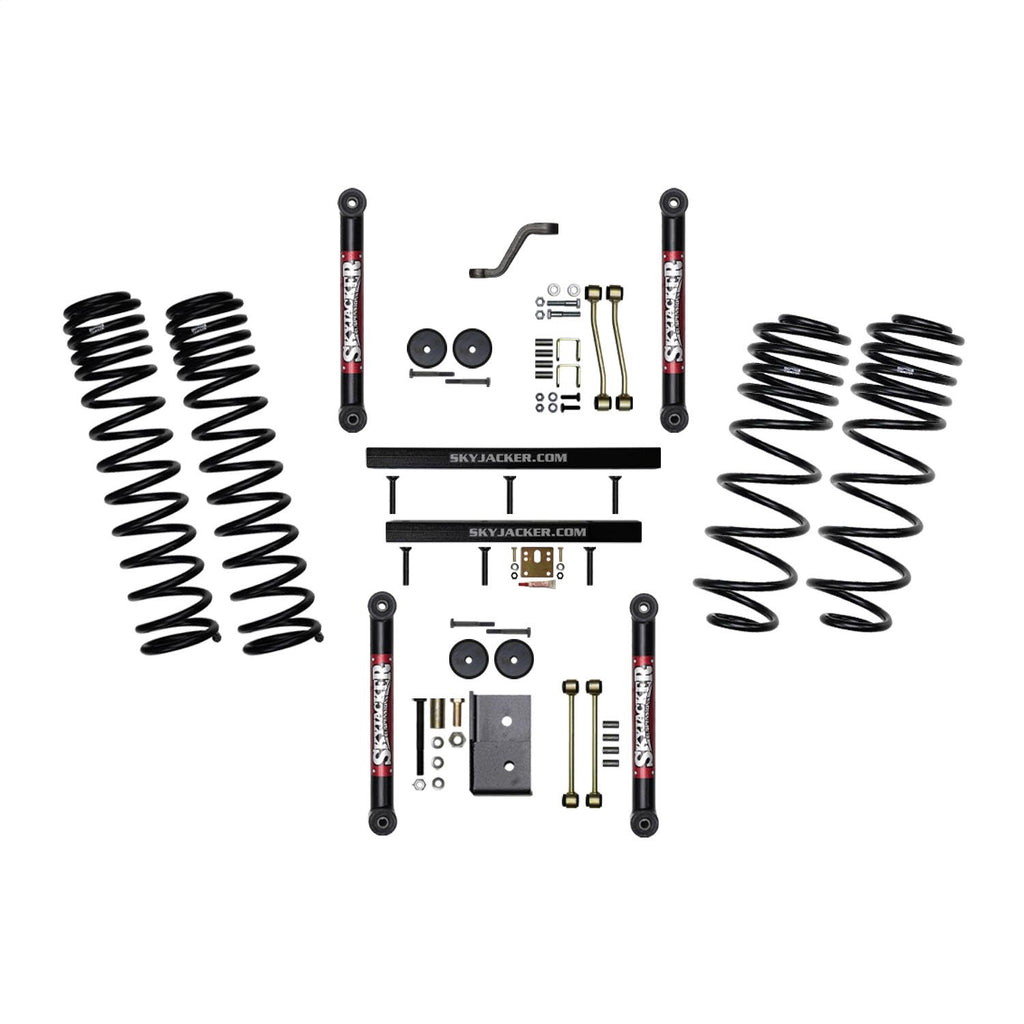 Skyjacker TJ401BLT 4 in. Component Box With Dual Rate Long Travel Coil Springs. for Select Jeep TJ, Jeep Wrangler