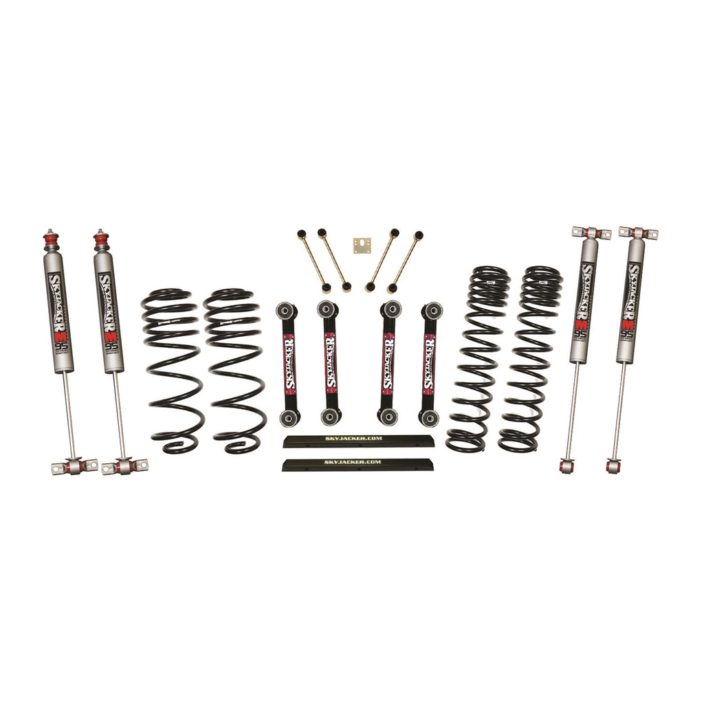 Skyjacker TJ401BPMLT Long Travel Series Suspension Lift Kit w/Shocks for Select Jeep TJ, Jeep Wrangler