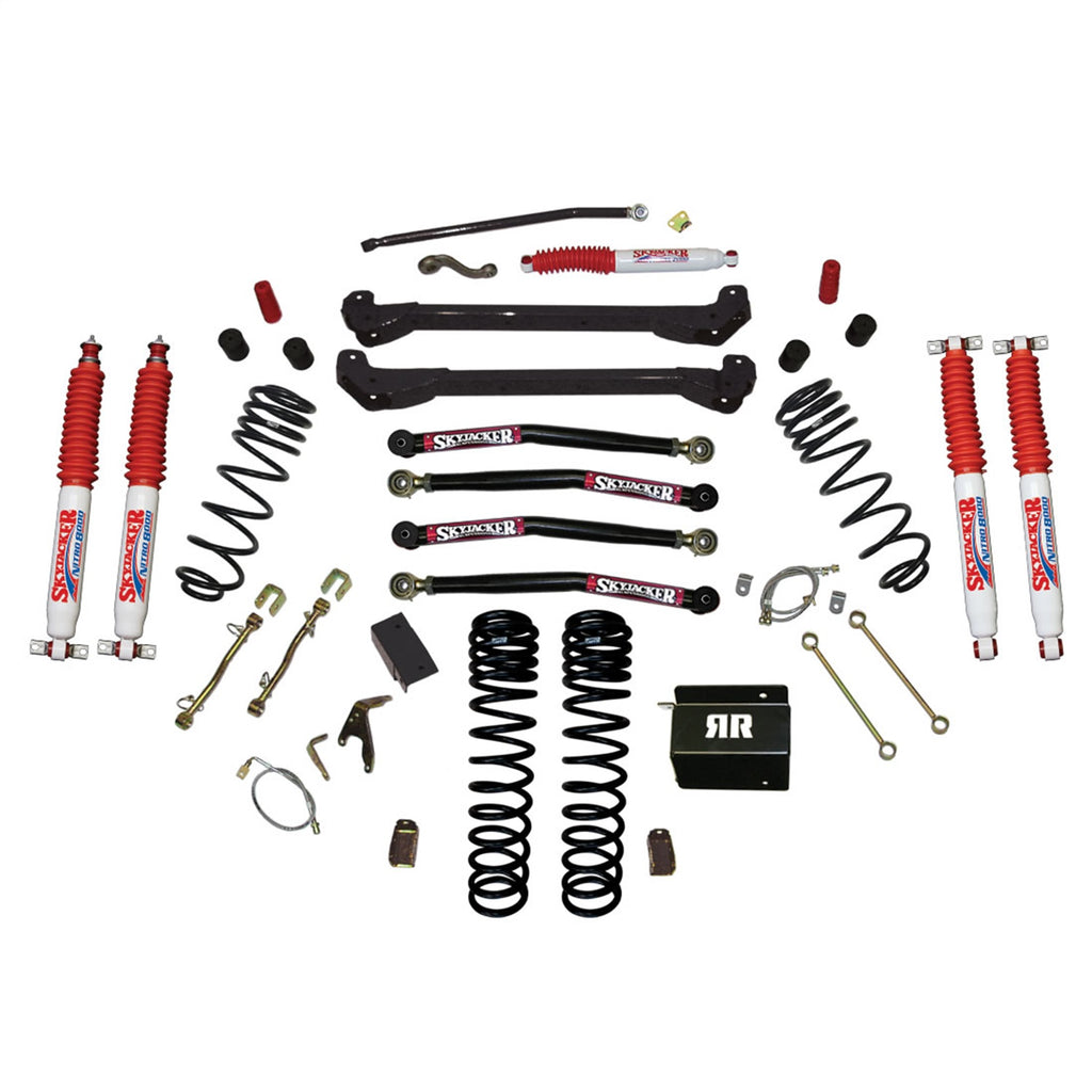 Skyjacker TJ40RR1LTK-N Long Arm Suspension Lift Kit w/ Shocks for Select Jeep TJ, Jeep Wrangler