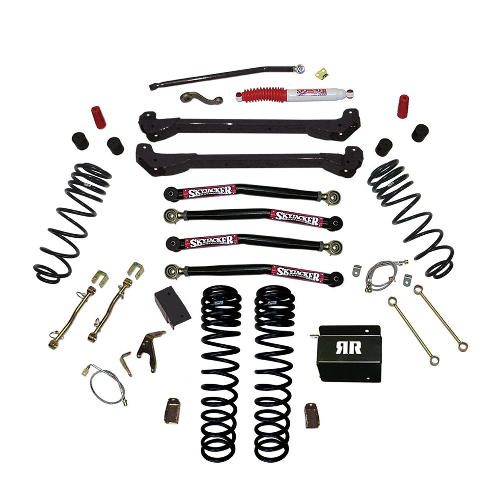 Skyjacker TJ40RR1LTK Long Arm Suspension Lift Kit for Select Jeep TJ, Jeep Wrangler