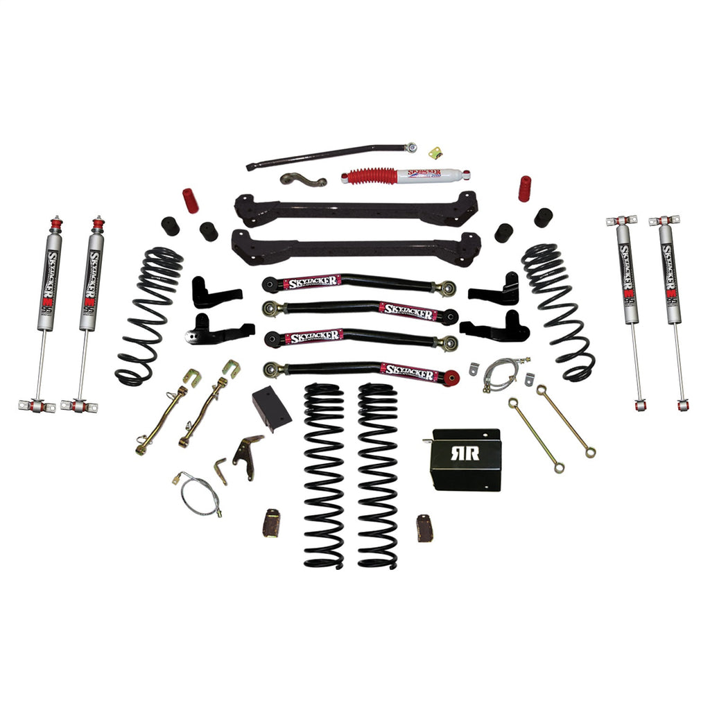 Skyjacker TJ60RR1LTK-M Long Arm Suspension Lift Kit w/ Shocks for Select Jeep TJ, Jeep Wrangler