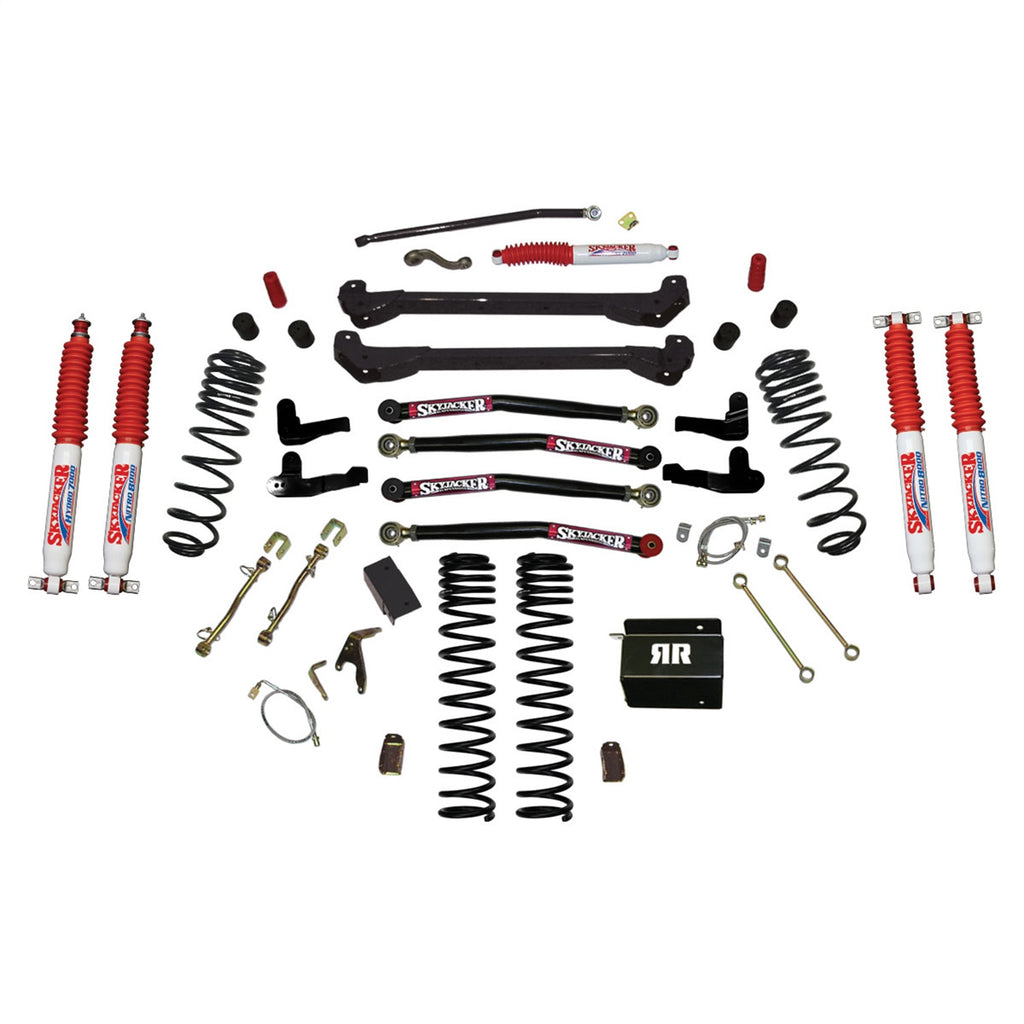 Skyjacker TJ60RR1LTK-N Long Arm Suspension Lift Kit w/ Shocks for Select Jeep TJ, Jeep Wrangler