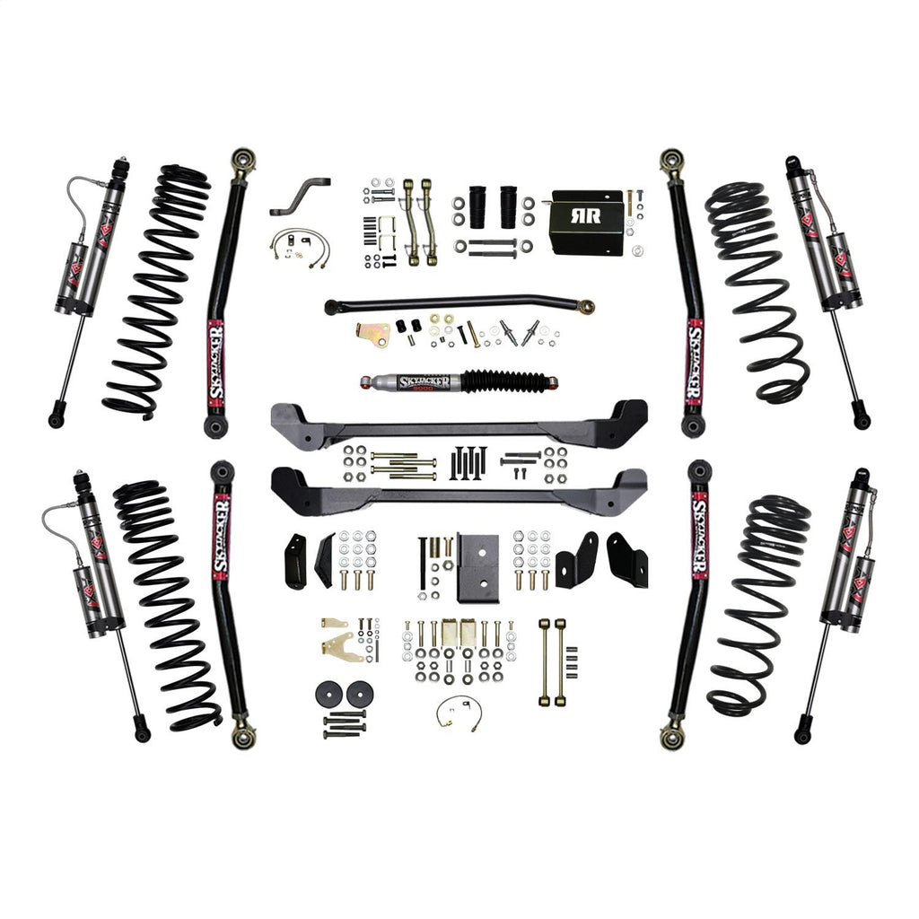 Skyjacker TJ60RR1LTK-X 6 in. Suspension Lift System With ADX 2.0 Remote Reservoir Shocks. for Select Jeep TJ, Jeep Wrangler