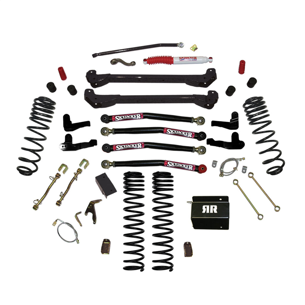 Skyjacker TJ60RR1LTK Long Arm Suspension Lift Kit for Select Jeep TJ, Jeep Wrangler
