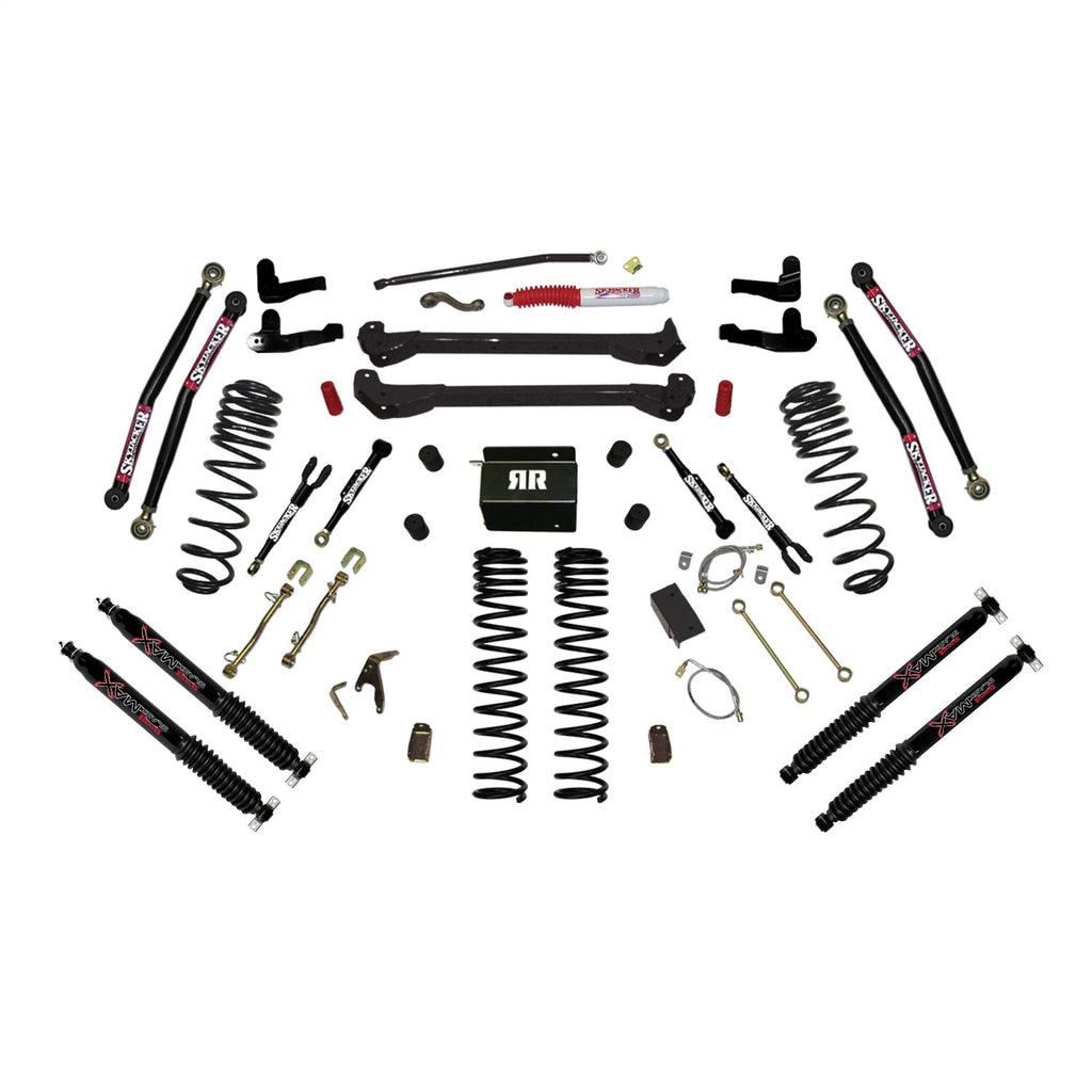 Skyjacker TJ60RR2LTK-B Long Arm Suspension Lift Kit w/ Shocks for Select Jeep TJ, Jeep Wrangler
