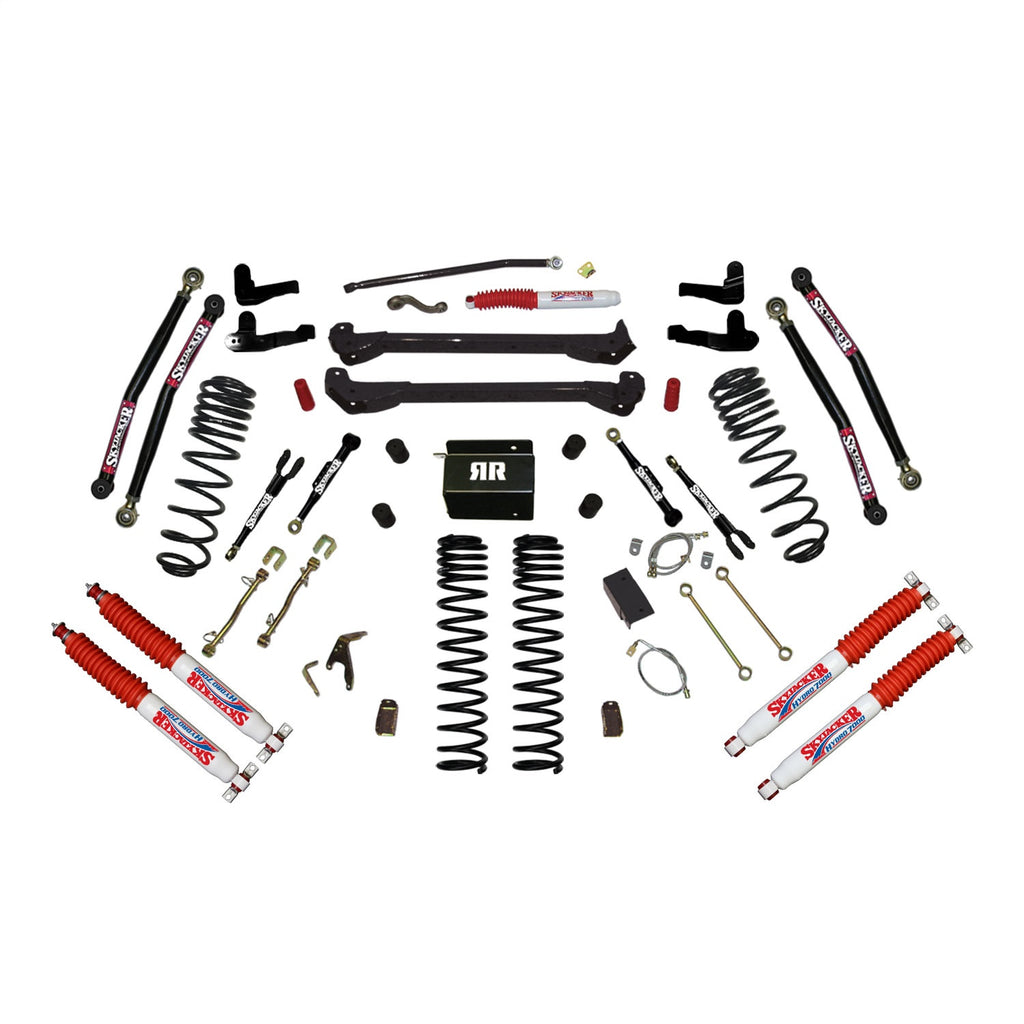Skyjacker TJ60RR2LTK-H Long Arm Suspension Lift Kit w/ Shocks for Select Jeep TJ, Jeep Wrangler