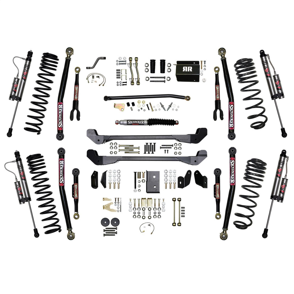 Skyjacker TJ60RR2LTK-X 6 in. Suspension Lift System With ADX 2.0 Remote Reservoir Shocks. for Select Jeep TJ, Jeep Wrangler