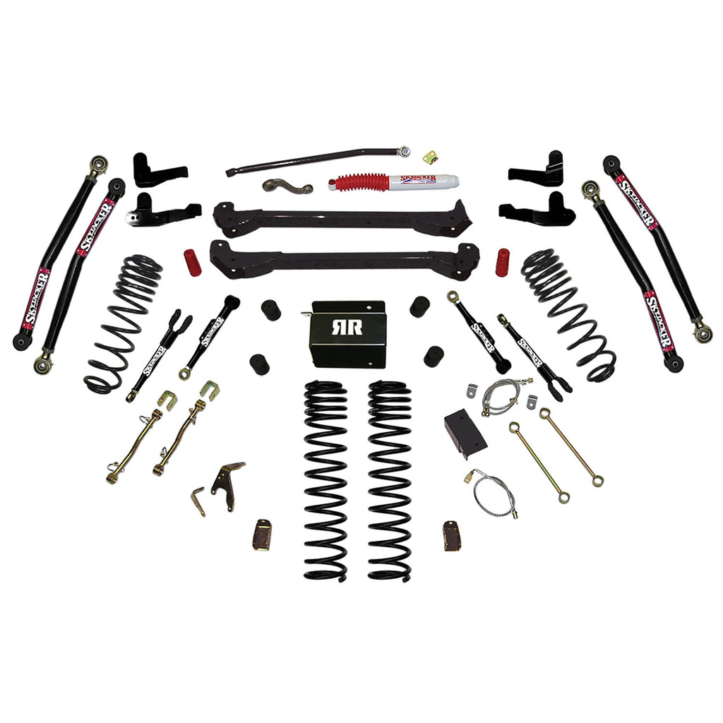 Skyjacker TJ60RR2LTK Long Arm Suspension Lift Kit for Select Jeep TJ, Jeep Wrangler