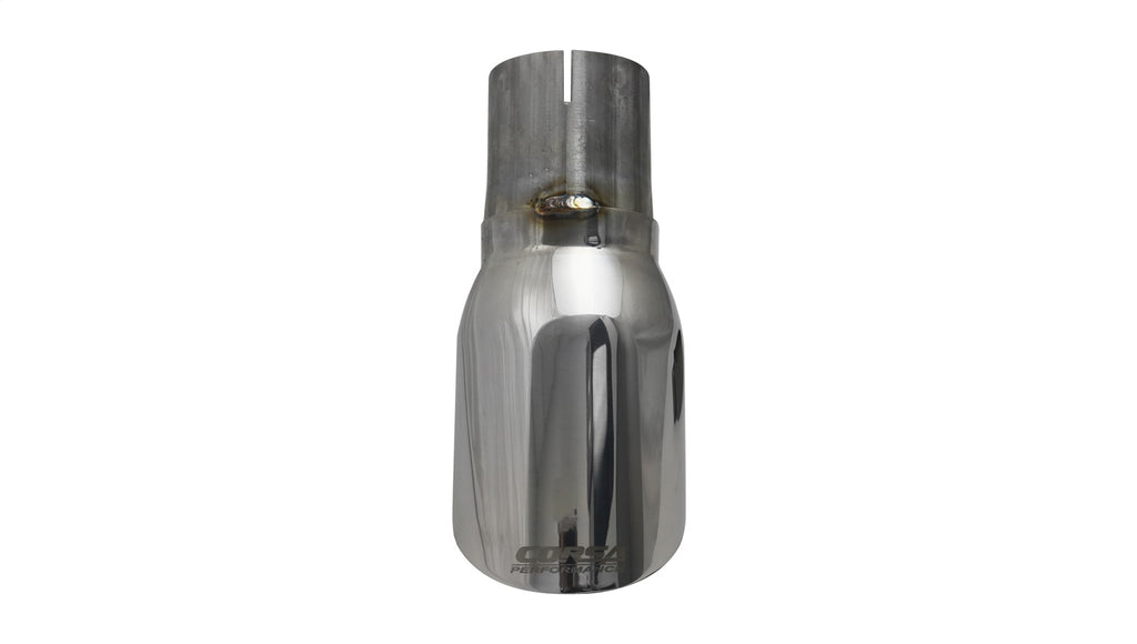 Corsa Performance TK005 Single 4.0in. Polished Pro-Series Universal Tip Kit (2.75in. Inlet-Clamp Include