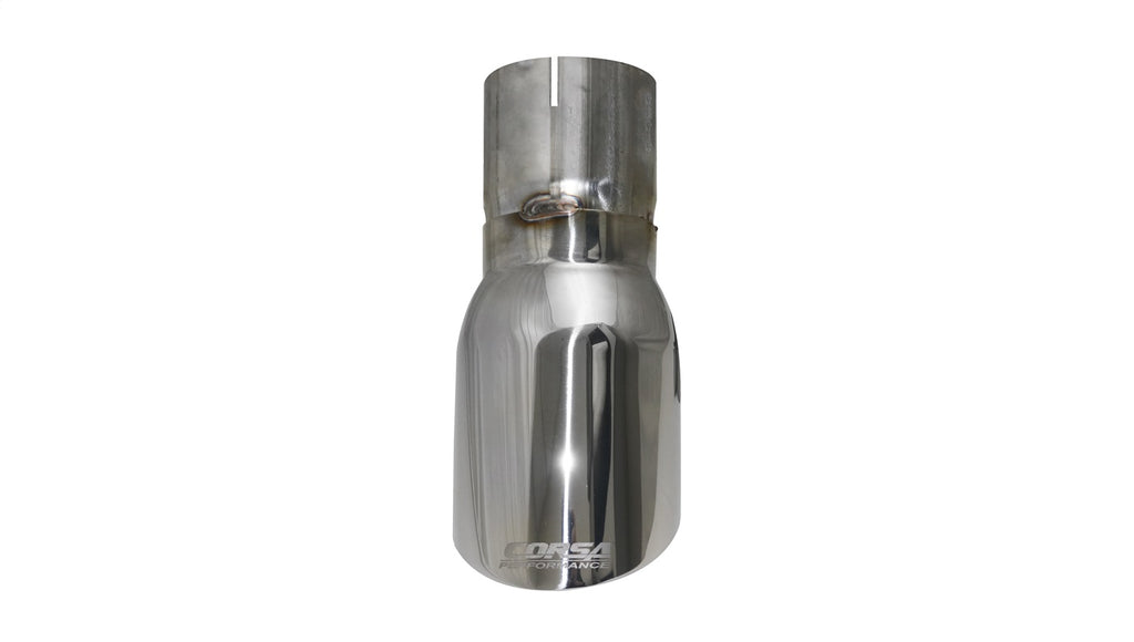 Corsa Performance TK006 Single 4.0in. Polished Pro-Series Universal Tip Kit (3.0in. Inlet-Clamp Included