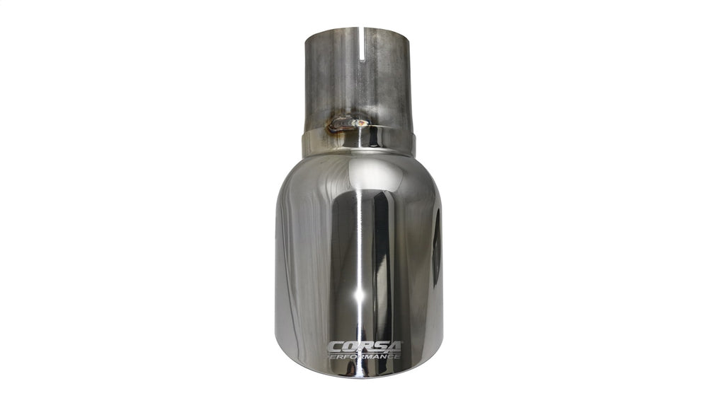Corsa Performance TK008 Single 4.5in. Polished Pro-Series Universal Tip Kit (2.75in. Inlet-Clamp Include