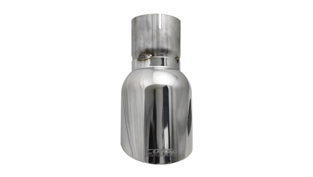 Corsa Performance TK009 Single 4.5in. Polished Pro-Series Universal Tip Kit (3.0in. Inlet-Clamp Included for Select Dodge Ram 1500, Ram 1500, Ram Classic