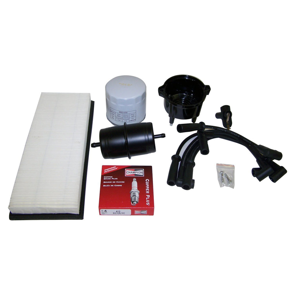 Crown Automotive Jeep Replacement TK15 Tune Up Kit for 1994-1995 Jeep YJ Wrangler w/ 2.5L Engine for Select Jeep Wrangler