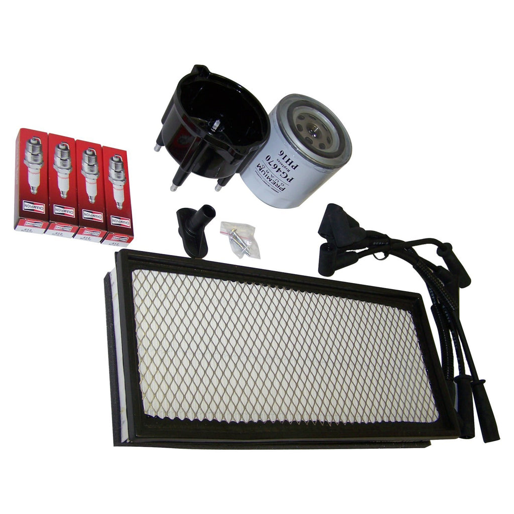 Crown Automotive Jeep Replacement TK16 Tune Up Kit for 1997-1998 Jeep TJ Wrangler w/ 2.5L Engine for Select Jeep TJ, Jeep Wrangler