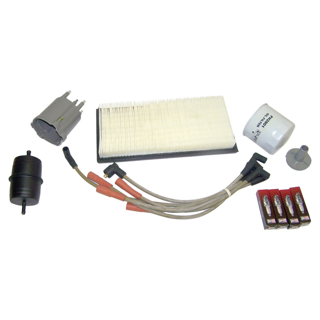 Crown Automotive Jeep Replacement TK17 Tune Up Kit for Jeep 87-90 XJ Cherokee or MJ Comanche w/ 2.5L Engine for Select Jeep Cherokee, Jeep Comanche