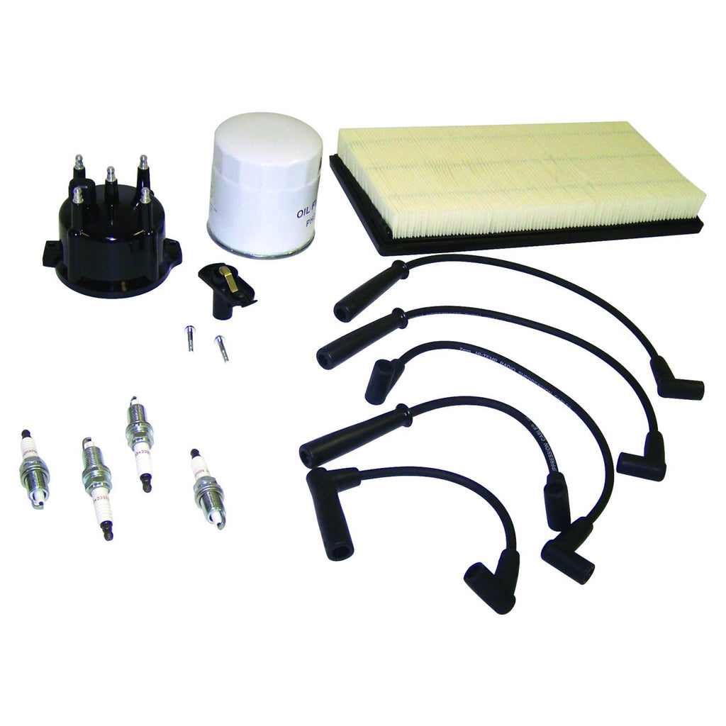 Crown Automotive Jeep Replacement TK22 Tune Up Kit for 1999-2000 Jeep XJ Cherokee w/ 2.5L Engine for Select Jeep Cherokee