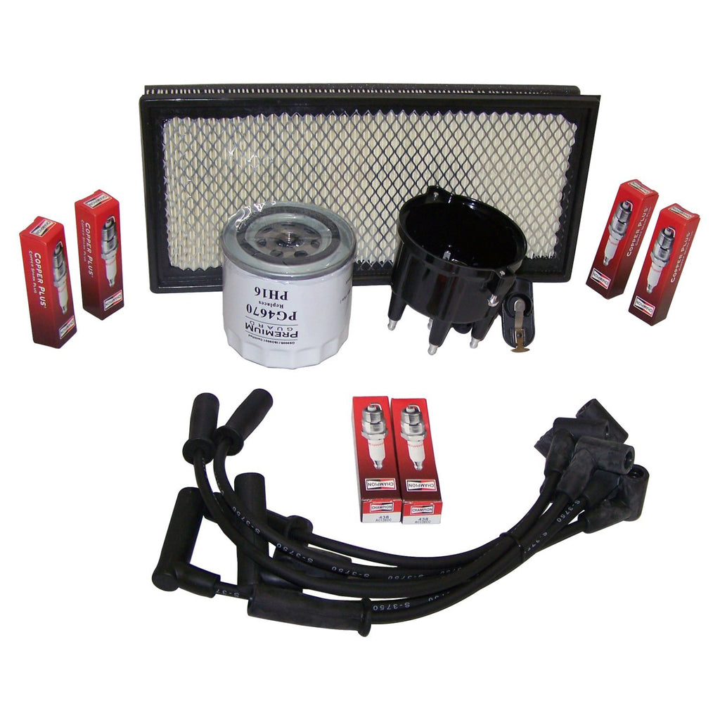 Crown Automotive Jeep Replacement TK25 Tune Up Kit for 1999 Jeep TJ Wrangler w/ 4.0L Engine for Select Jeep TJ, Jeep Wrangler