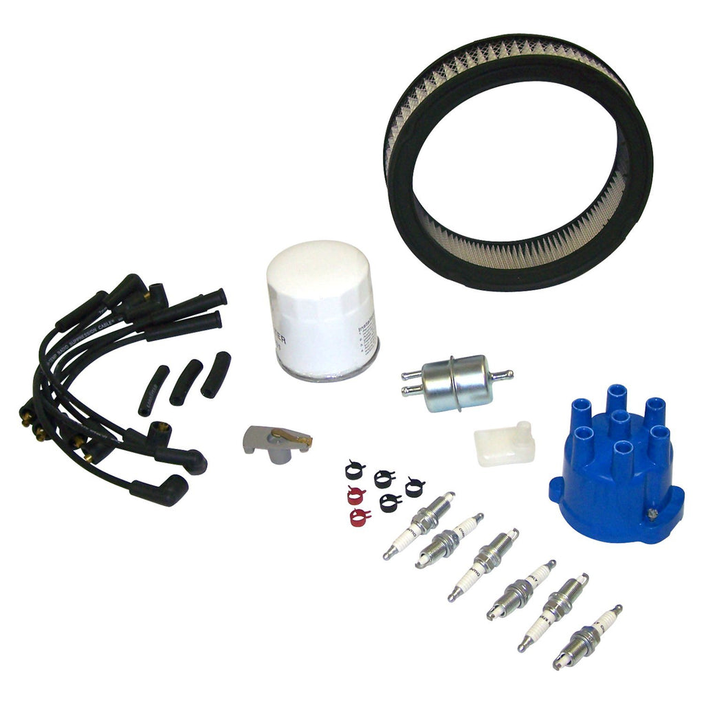 Crown Automotive Jeep Replacement TK32 Tune Up Kit for 1987-1990 Jeep SJ, J-Series w/ 4.2L Engine for Select Jeep Cherokee, Jeep Grand Wagoneer, Jeep J10, Jeep J20