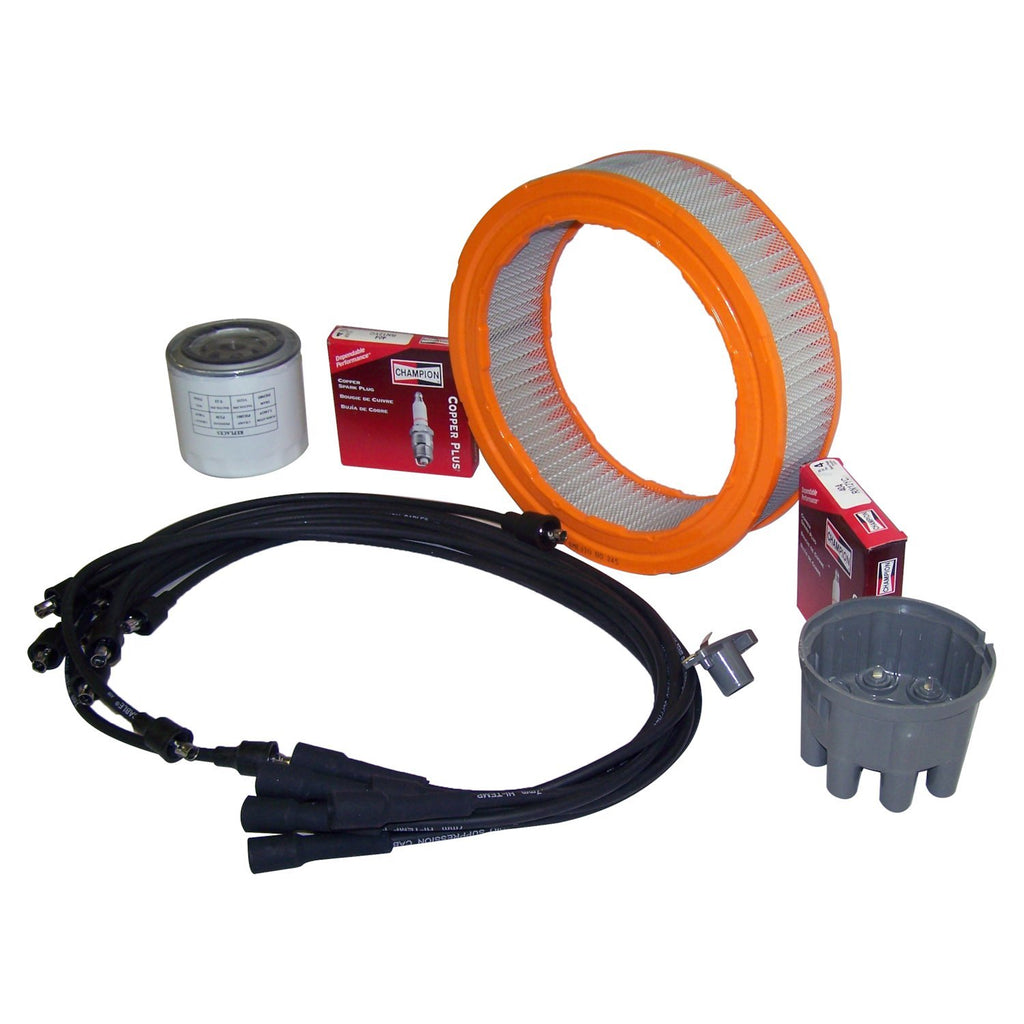 Crown Automotive Jeep Replacement TK33 Tune Up Kit for 1987-1990 Jeep SJ, J-Series w/ 5.9L Engine for Select Jeep Cherokee, Jeep Grand Wagoneer, Jeep J10, Jeep J20