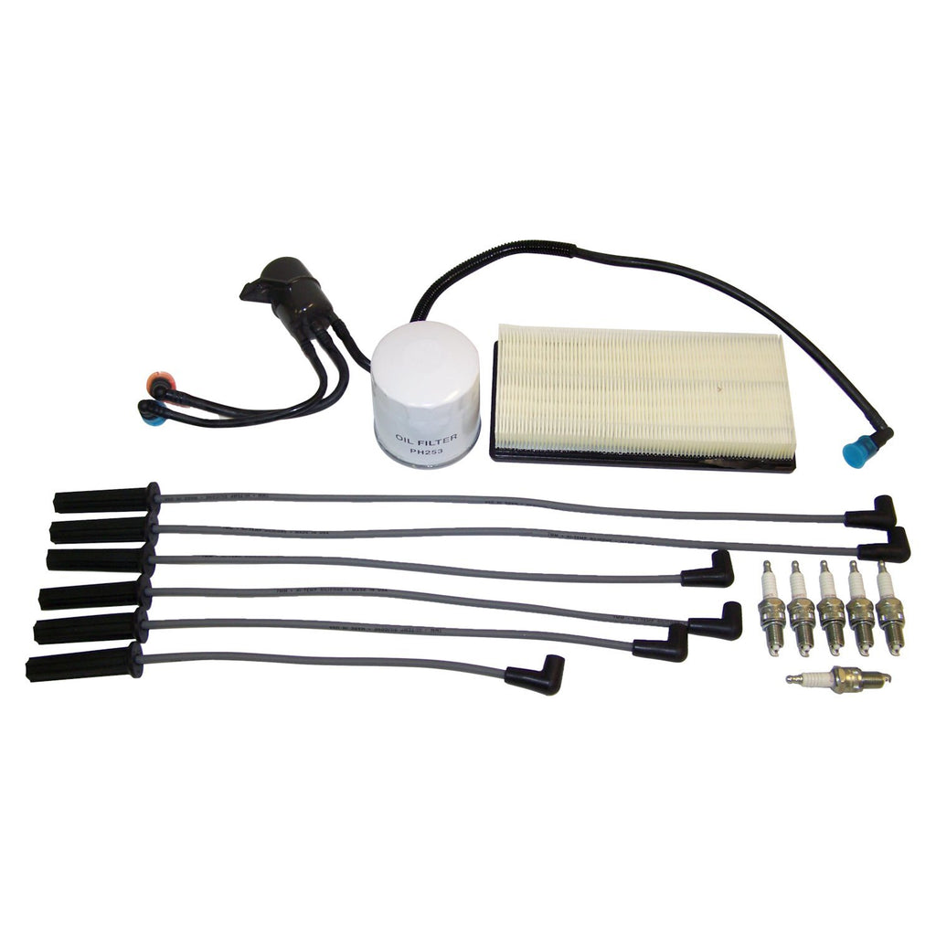 Crown Automotive Jeep Replacement TK37 Tune Up Kit for 96-00 NS Dodge, Chrysler, Plymouth Minivans w/ 3.3L, 3.8L Engine for Select Chrysler Grand Voyager, Chrysler Town & Country, Chrysler Voyager, Dodge Caravan, Dodge Grand Caravan