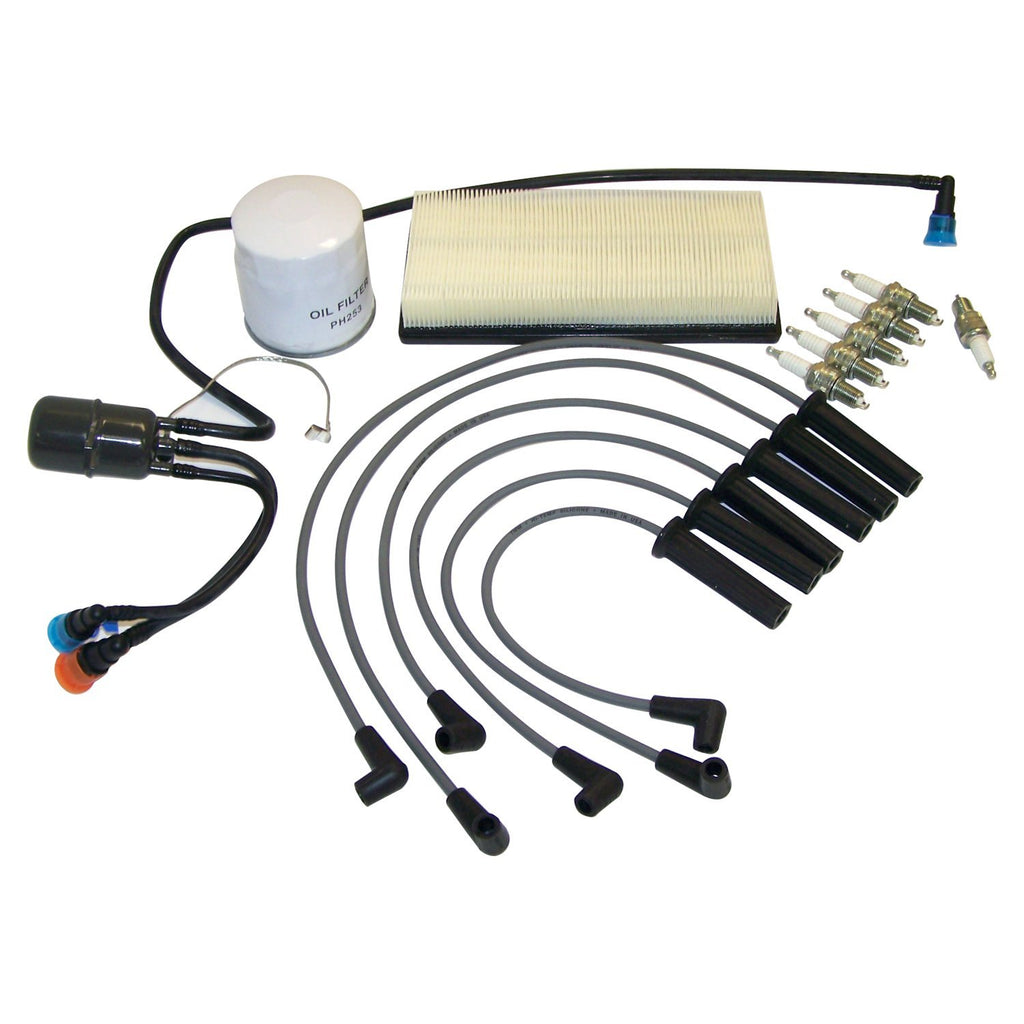Crown Automotive Jeep Replacement TK38 Tune-Up Kit for 96-00 Dodge, Chrysler, Plymouth Minivan w/ V6 Engine w/ 119" WB for Select Chrysler Grand Voyager, Chrysler Town & Country, Chrysler Voyager, Dodge Caravan, Dodge Grand Caravan