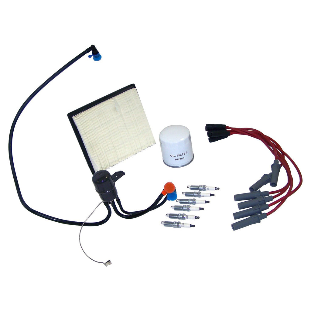 Crown Automotive Jeep Replacement TK44 Tune Up Kit for 2001-2003 RS Dodge, Chrysler Minivans w/ 3.3L, 3.8L Engines for Select Chrysler Grand Voyager, Chrysler Town & Country, Chrysler Voyager, Dodge Caravan, Dodge Grand Caravan