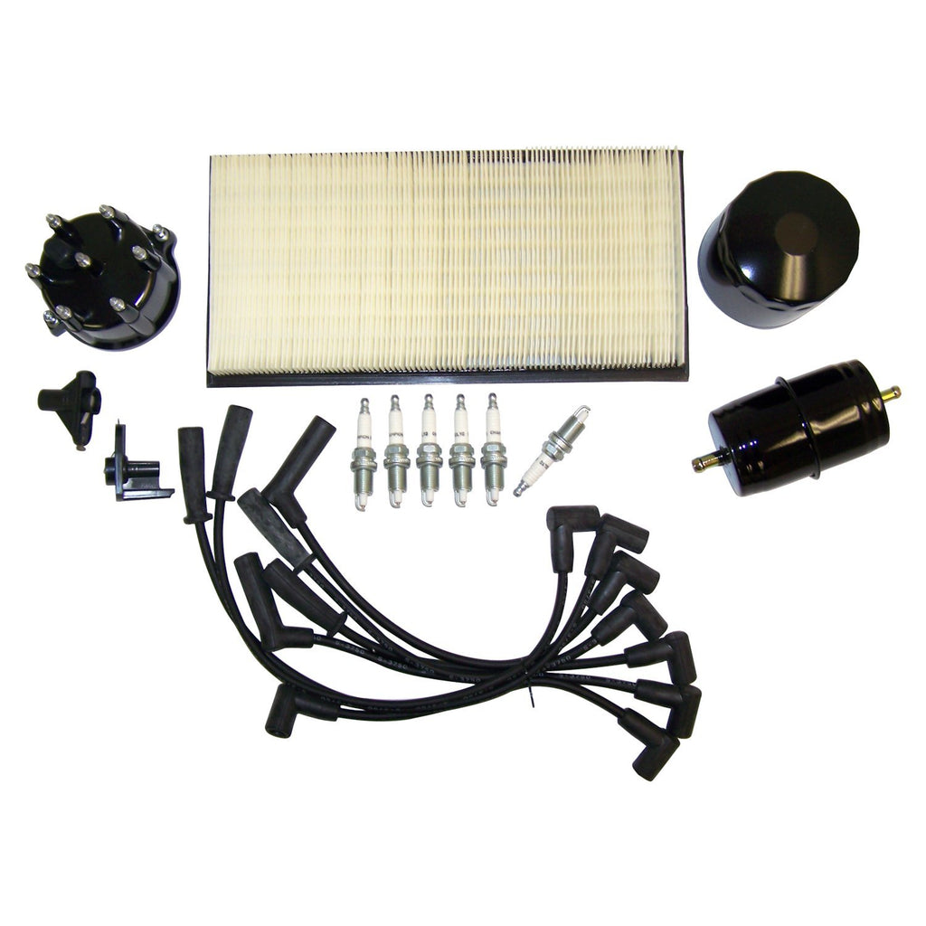 Crown Automotive Jeep Replacement TK7 Tune Up Kit for 1994-1996 Jeep XJ Cherokee w/ 4.0L Engine for Select Jeep Cherokee