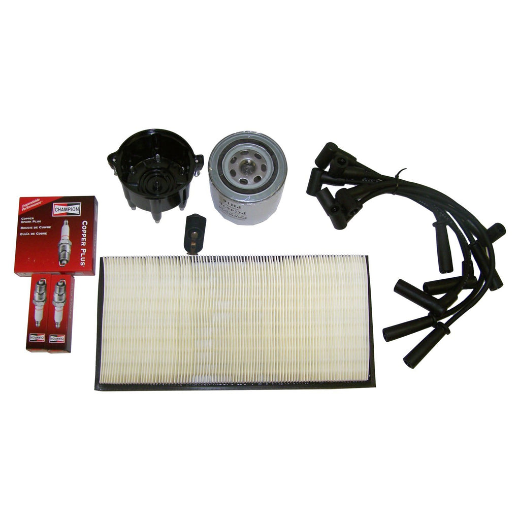 Crown Automotive Jeep Replacement TK8 Tune Up Kit for 1997-1998 Jeep XJ Cherokee w/ 4.0L Engine for Select Jeep Cherokee