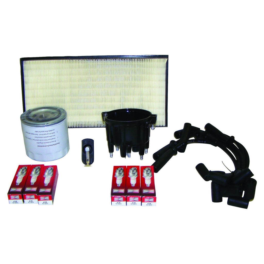 Crown Automotive Jeep Replacement TK9 Tune Up Kit for 1999 Jeep XJ Cherokee w/ 4.0L Engine for Select Jeep Cherokee