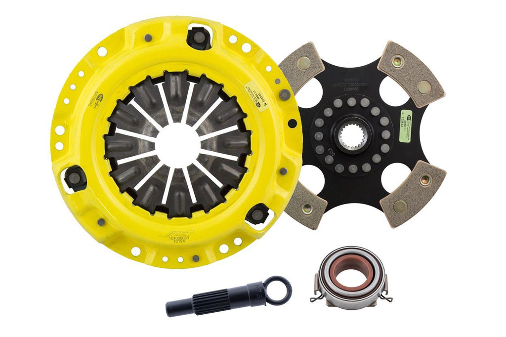 Advanced Clutch TL2-XTR4 ACT Extreme Race Rigid 4 Pad Clutch Kit for Select Chevrolet Nova, Geo Prizm, Toyota Corolla, Toyota MR2, Toyota Paseo, Toyota Tercel