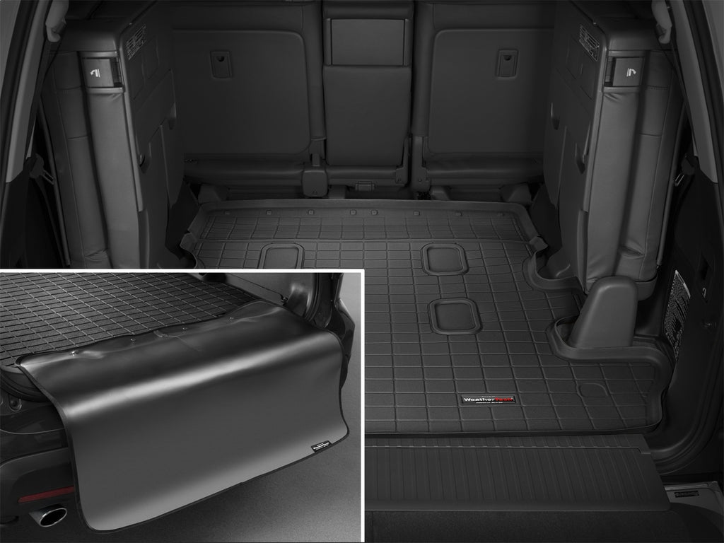 Weathertech 40356SK Cargo Liner w/Bumper Protector for Select Toyota Land Cruiser