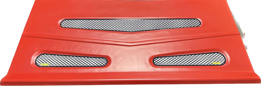 TRUE PERFORMANCE & FABRICATION DTR1192 Nose Center Mini-Wedge Red