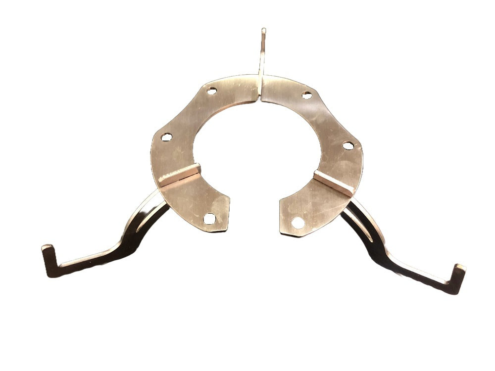 TRUE PERFORMANCE & FABRICATION DTR7006 Compressed Gas Bottle Hook Stainless Steel