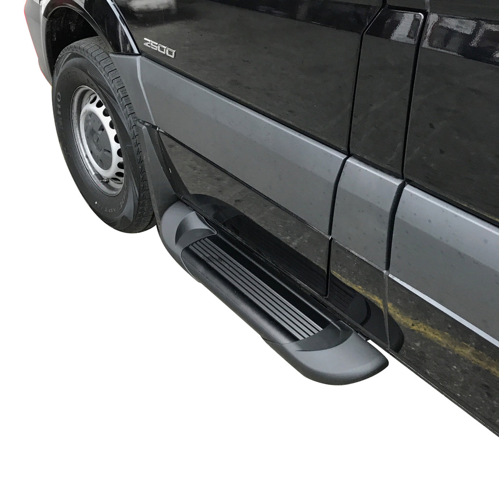 Black Horse Off Road TR-F478 Transporter Running Boards for Select Ford F-250 Super Duty, Ford F-350 Super Duty, Ford F-450 Super Duty, Ford F-550 Super Duty