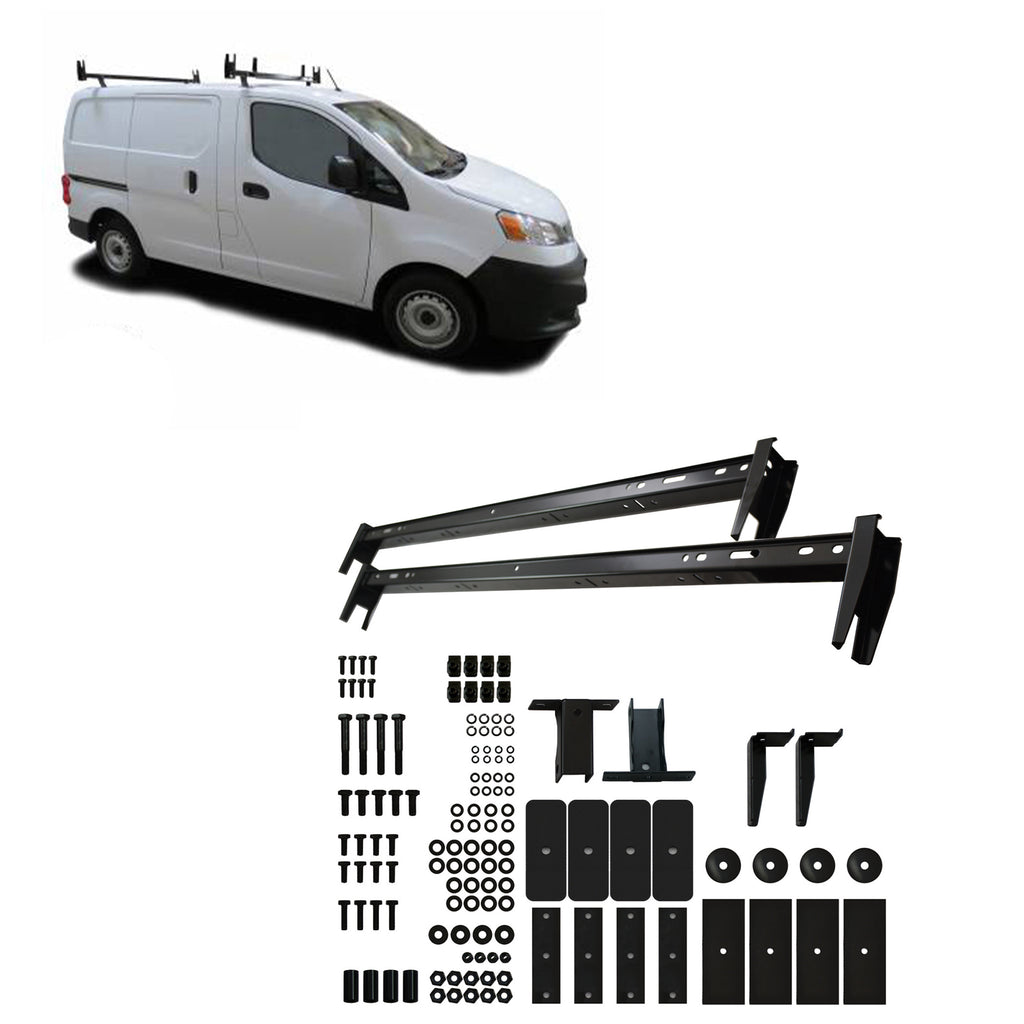 Black Horse Off Road TR-NRG01 Ladder Rack for Select Chevrolet City Express, Ford Transit Connect, Ford Transit-150, Mercedes-Benz Metris, Mercedes-Benz Sprinter, Nissan NV1500, Nissan NV200, Nissan NV2500, Nissan NV3500, Ram ProMaster City