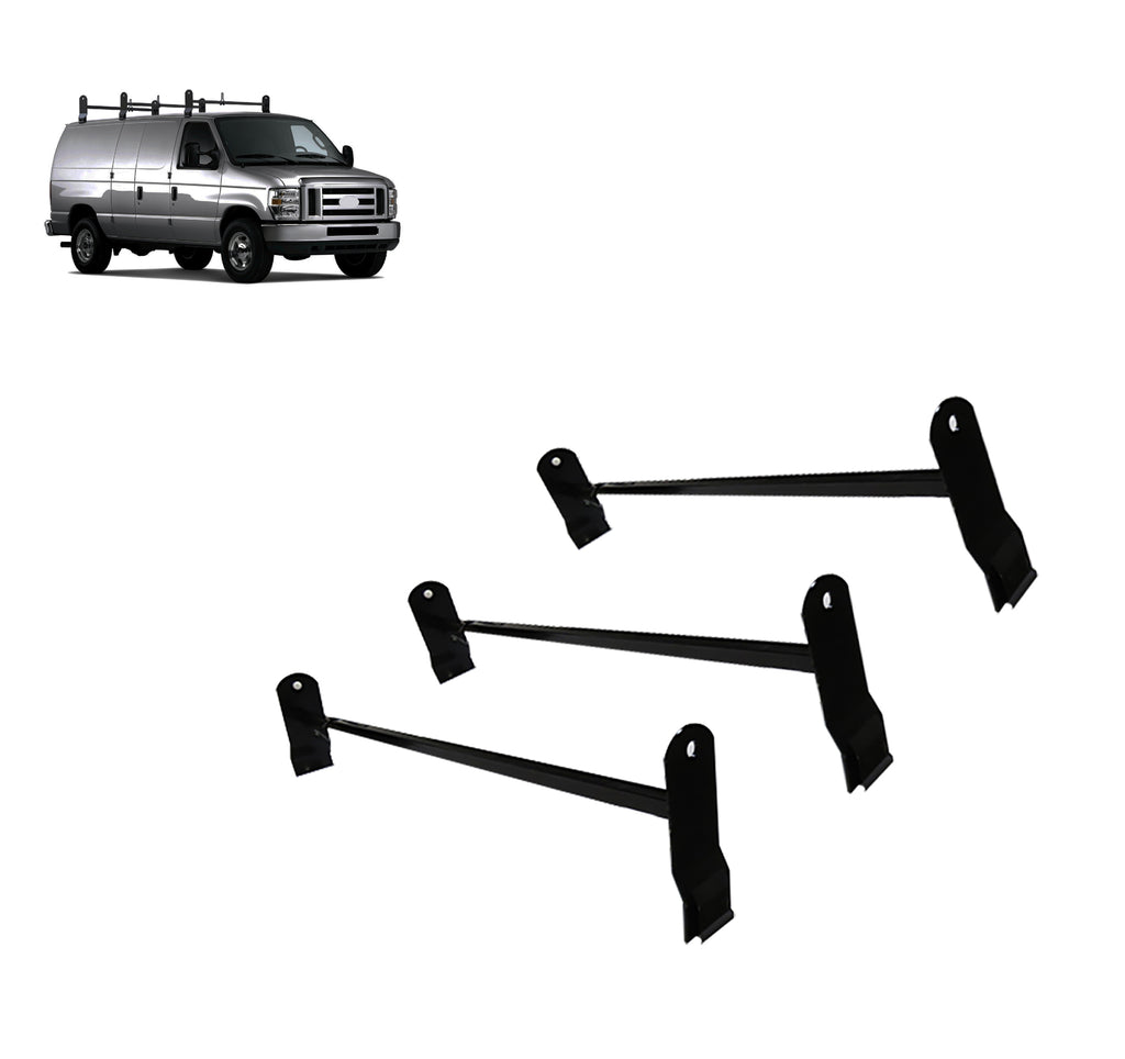 Black Horse Off Road TR-WRG3 Ladder Rack for Select Ford Econoline