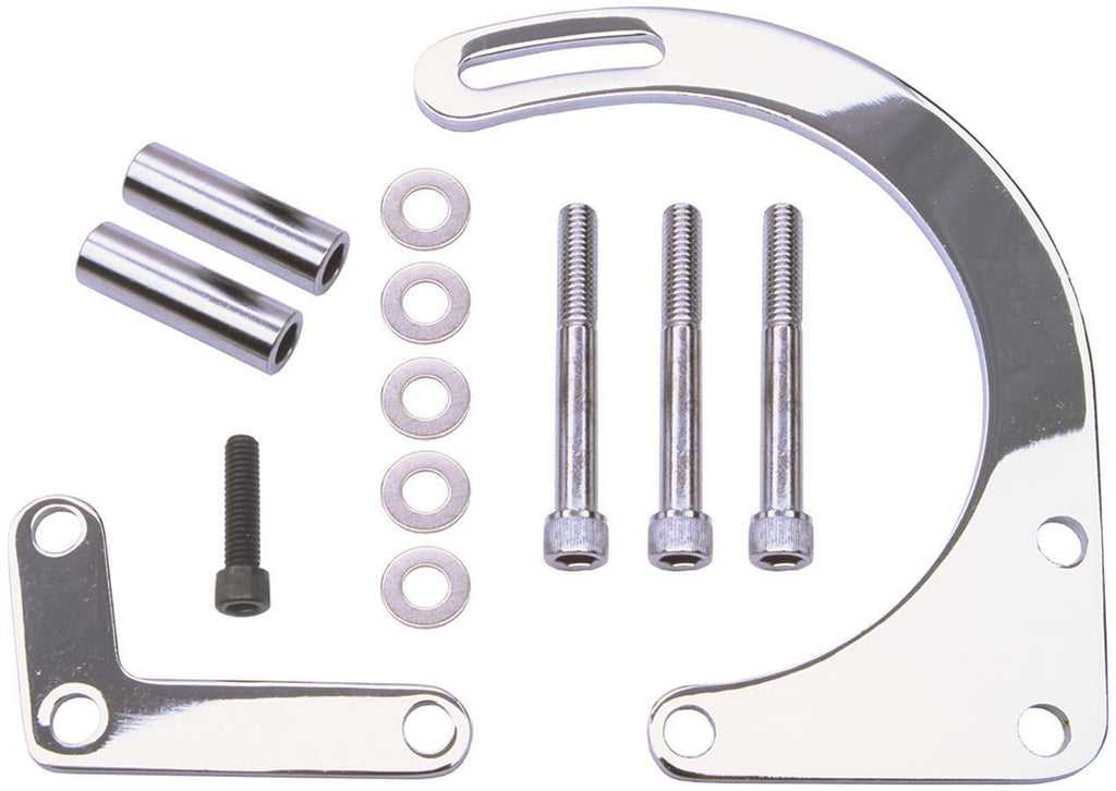 TRANS-DAPT 8990 CHROME 2-PC LOW ALT.BRKT . SET