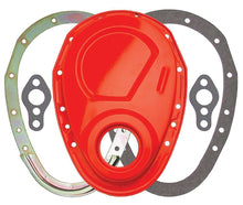 Load image into Gallery viewer, TRANS-DAPT 9923 SBC 2pc Timing Cover Orange