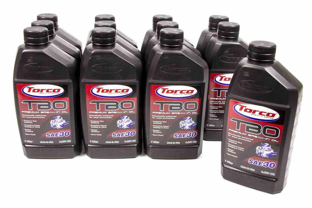 TORCO A100030C TBO 30w Premium Break-In Oil Case/12-1 Liter