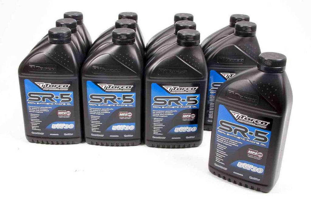 TORCO A150530C SR-5 Synthetic Oil 5w30 Case/12-1 Liter