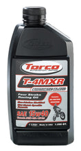 Load image into Gallery viewer, TORCO T671544C T-4MXR Four Stroke Racin g Oil 15w40-12x1-Liter