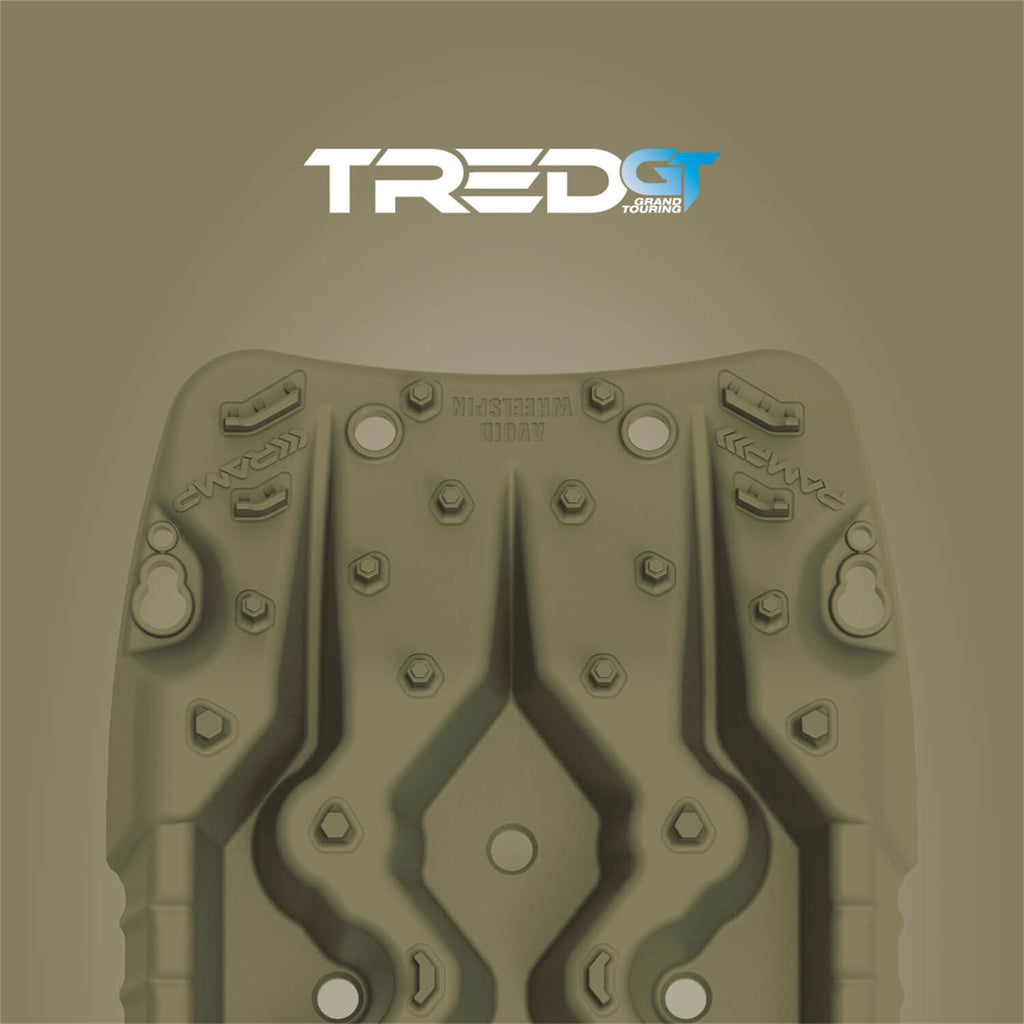 ARB TREDGTMG TRED GT Military Green Recovery Boards