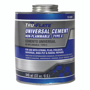 Tru-Flate 12-089 Cement Universal Quart Can