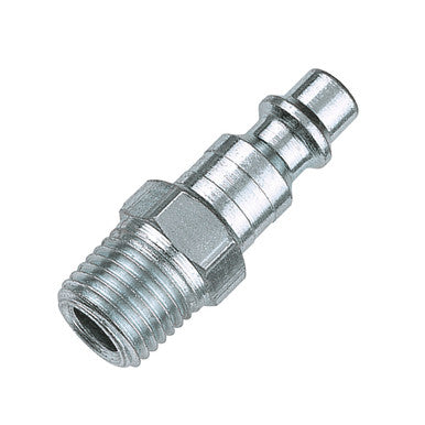 Tru-Flate 12-227 Plug 1/4 I/M 3/8 Mnpt Stl
