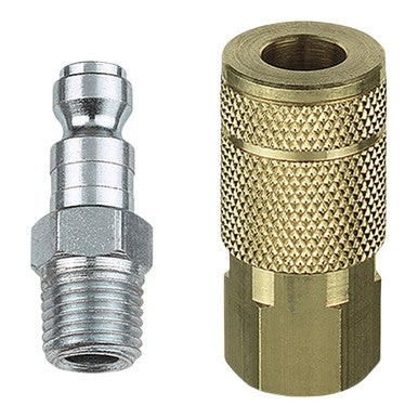 Tru-Flate 13-101 Coupler Plug Set 1/4 Tf